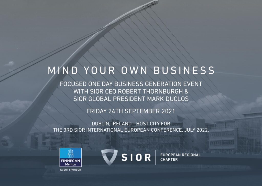 SIOR Europe Mind Your Own Business Sior Europe